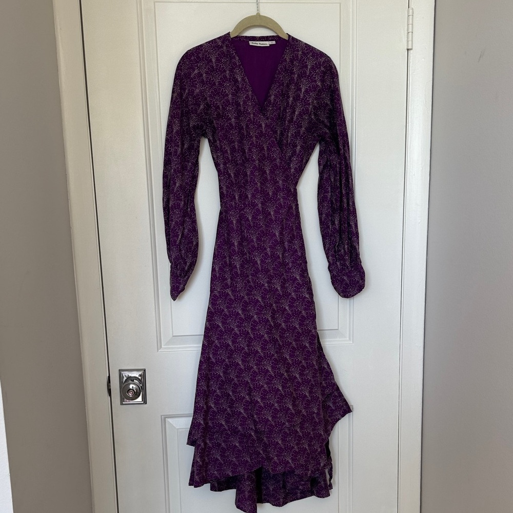 Roller Rabbit Purple Long Sleeve Dress
